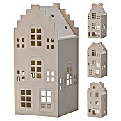 Decoratief huis voor kerstdeco (Hoogte: 17 cm, Wit) | BAUHAUS
