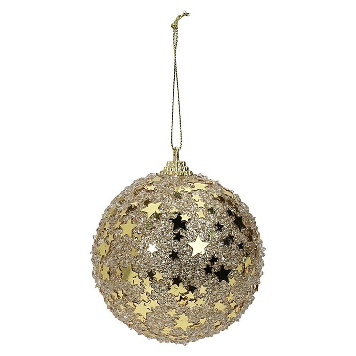 Kerstbal (Goud, Kunststof, Rond, 1 st.) | BAUHAUS