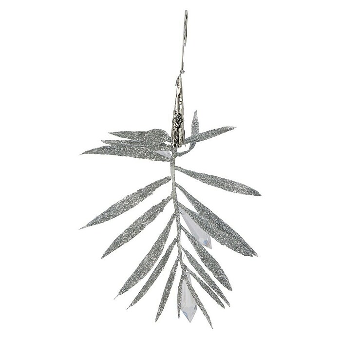 Ornament Blad (Kunststof, Zilver) | BAUHAUS