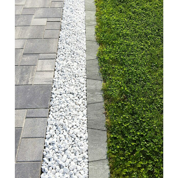 Seesteiner Mähstein (37,7 x 27,5 x 5 cm, Anthrazit meliert, Beton) | BAUHAUS