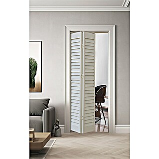 Harmonika vrata (Bela, Š x V: 83 x 203 cm, PVC)