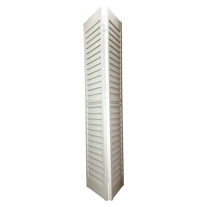 Harmonika vrata  (Bijele boje, Š x V: 83 x 203 cm, PVC) | BAUHAUS