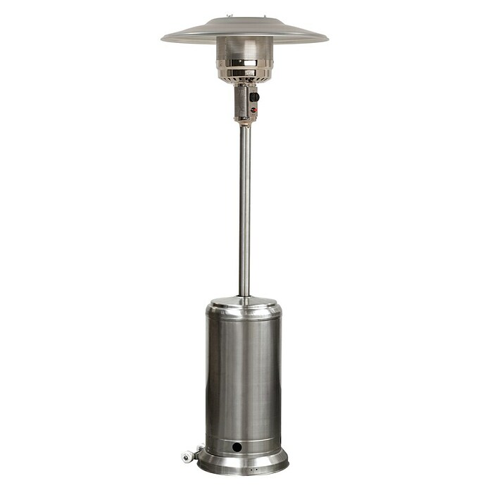 Boretti Staande terrasverwarmer (14 kW, RVS, Hoogte: 220 cm) | BAUHAUS