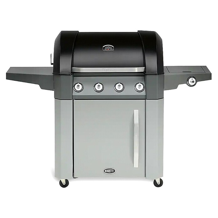 Boretti Gasbarbecue Forza (Grilloppervlak (B x D): 80 x 48 cm, Aantal branders: 4 st.) | BAUHAUS
