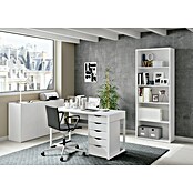Muebles Pitarch Mesa de escritorio Nexus (L x An x Al: 60 x 135 x 75 cm, Blanco)