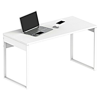 Muebles Pitarch Mesa de escritorio Nexus (L x An x Al: 60 x 135 x 76 cm, Blanco Atlas)