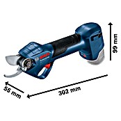 Bosch Professional Tijeras de jardinería de batería GGP 12V-25 (12 V, Iones de litio, 2 baterías, Grosor de rama máx.: 25 mm) | BAUHAUS