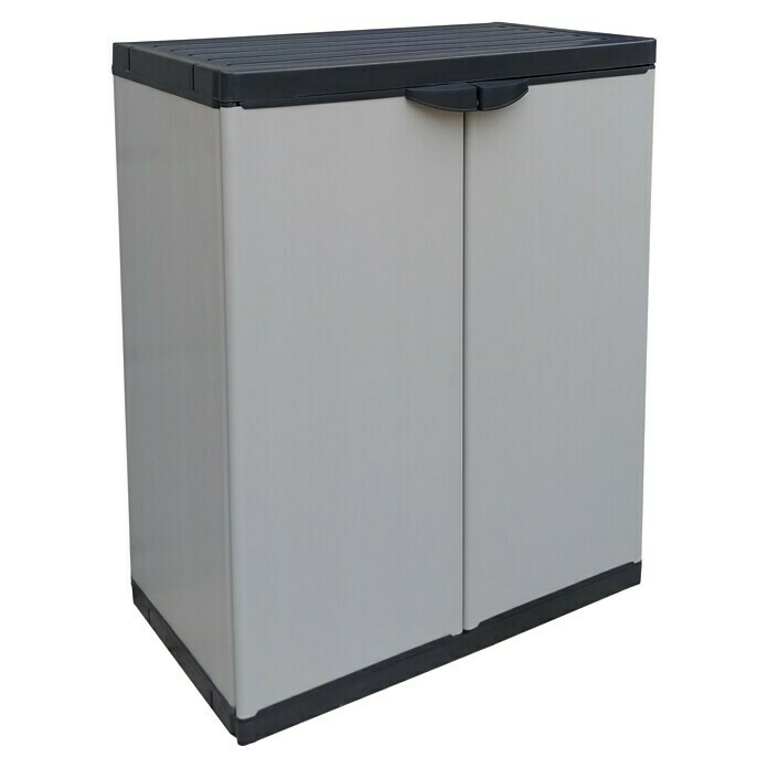 KunststoffschrankL x B x H: 39,5 x 68 x 85 cm, Traglast: 25 kg/Boden Front View