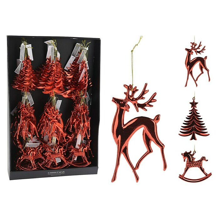 Decoratieve hanger Hert / Kerstboom / Schommelpaardje (1 st.) | BAUHAUS