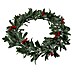 Kerstkrans met bessen 