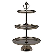 Etagère 3 etages (Ø x h: 30 x 50 cm, IJzer, Zilver) | BAUHAUS