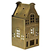 Decoratief huis voor kerstdeco (Brons, Hoogte: 17 cm) | BAUHAUS