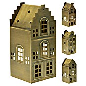 Decoratief huis voor kerstdeco (Brons, Hoogte: 17 cm) | BAUHAUS