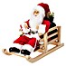 Kerstman op slee 