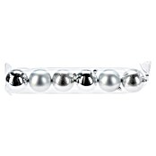 Set kerstballen (Zilver, Kunststof, 6 st.) | BAUHAUS