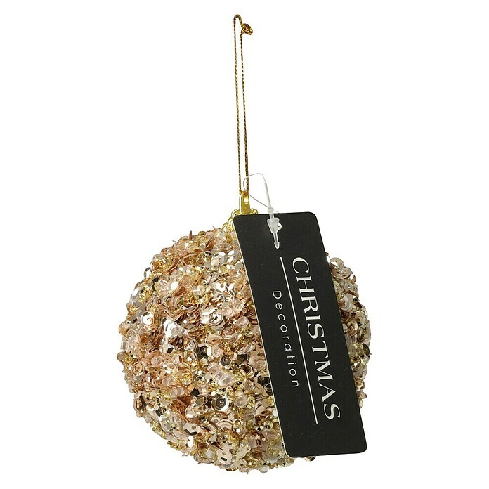 Kerstbal (Goud / brons, Kunststof, 1 st.) | BAUHAUS