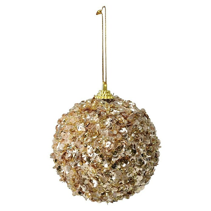 Kerstbal (Goud / brons, Kunststof, 1 st.) | BAUHAUS