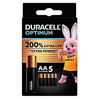 Duracell Alkaline batterij Optimum AA (Mignon AA, Alkaline, 1,5 V)