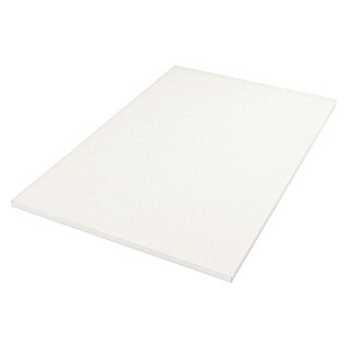 Tablero de mesa (Blanco, 120 cm x 80 cm x 25 mm)