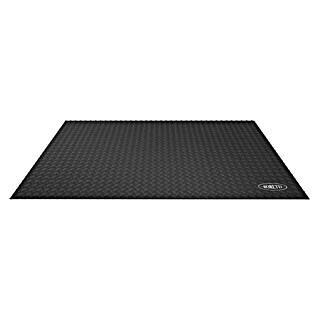 Boretti Vloermat (80 x 120 cm, Zwart)