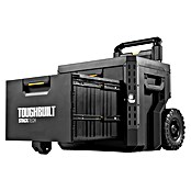 ToughBuilt StackTech Profi-Box met wielen (b x d x h: 52 x 58,5 x 67 cm, Kunststof, Aantal schuifladen: 2 st.) | BAUHAUS