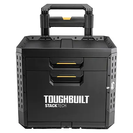 ToughBuilt StackTech Caja profesional con ruedas