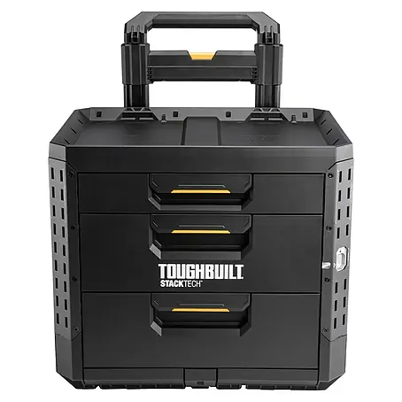 ToughBuilt StackTech Caja profesional con ruedas