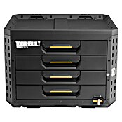 ToughBuilt StackTech Gereedschapskist (b x d x h: 56 x 43 x 42 cm, Kunststof, Aantal schuifladen: 4 st.) | BAUHAUS