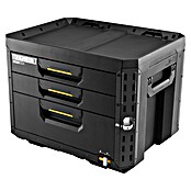 ToughBuilt StackTech Gereedschapskist (b x d x h: 56 x 43 x 42 cm, Kunststof, Aantal schuifladen: 3 st.) | BAUHAUS