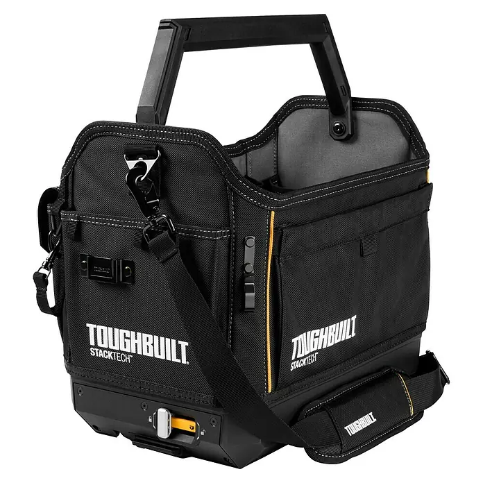 ToughBuilt StackTech Bolsa para herramientas Tool Tote - L x An x Al: 300 x 450 x 350 mm, Poliéster - Aquí hay un bolso de herramientas ToughBuilt StackTech.