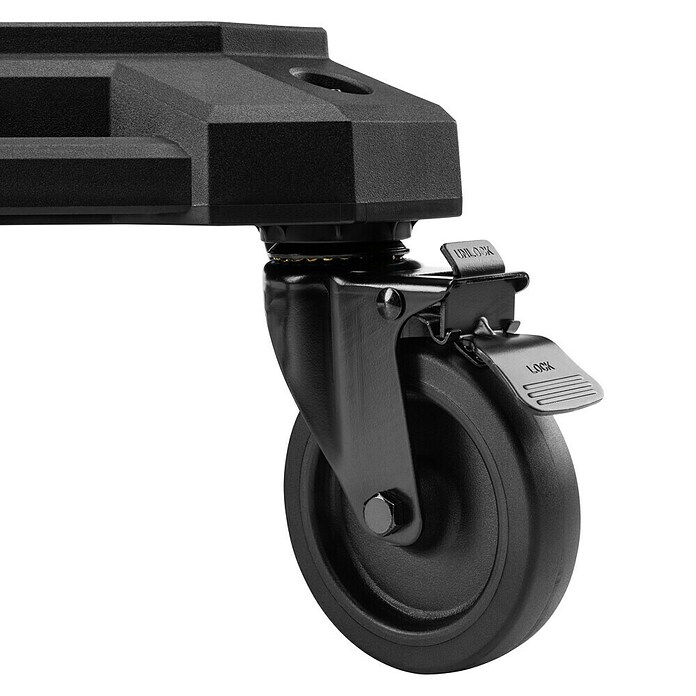 ToughBuilt StackTech Base con ruedas TB-B1-T-10-BEA (L x An x Al: 48,8 x 63,4 x 10,5 cm, Capacidad de carga: 113 kg) | BAUHAUS