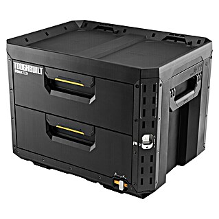 ToughBuilt StackTech Gereedschapskist (b x d x h: 56 x 43 x 42 cm, Kunststof, Aantal schuifladen: 2 st.)