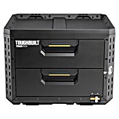 ToughBuilt StackTech Gereedschapskist (b x d x h: 56 x 43 x 42 cm, Kunststof, Aantal schuifladen: 2 st.) | BAUHAUS