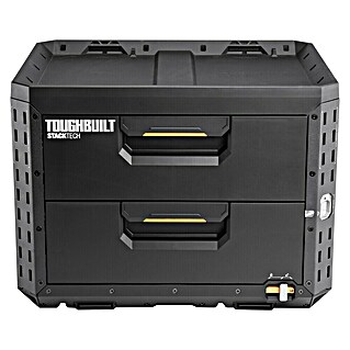 ToughBuilt StackTech Caja para herramientas XL (An x Pr x Al: 56 x 43 x 42 cm, Plástico, Número de cajones: 2 ud.)