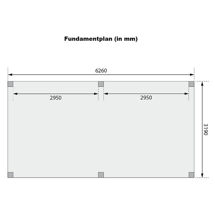 Karibu Grillpavillon (B x T: 627 x 320 cm, Farbe Gestell: Naturbraun, Holz) | BAUHAUS
