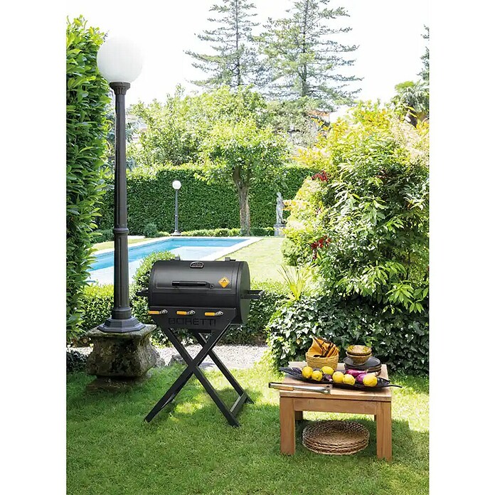 Boretti Gasbarbecue Addizio (Vermogen hoofdbrander: 2,8 kW, Grilloppervlak (B x D): 58 x 42 cm) | BAUHAUS