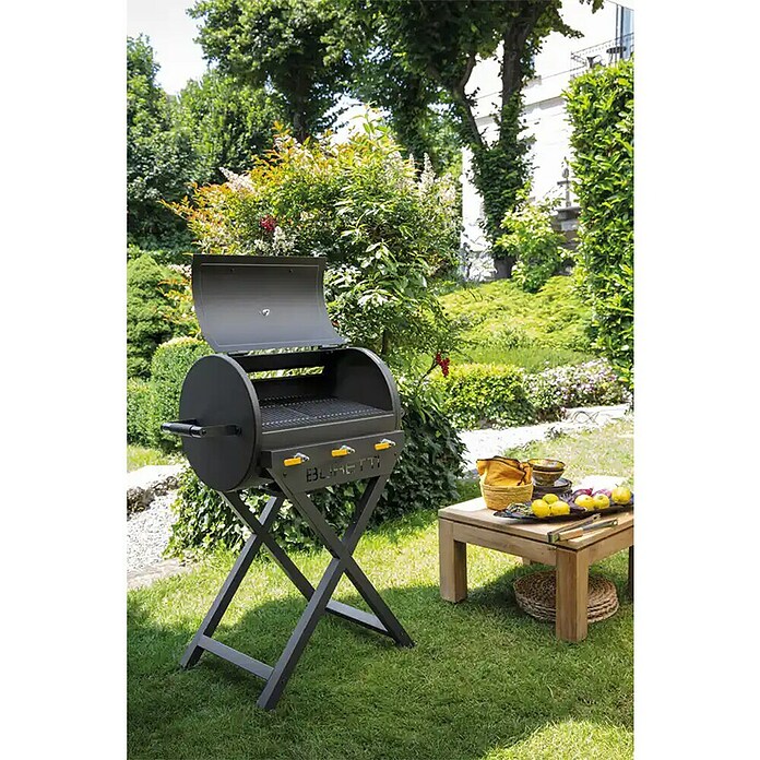 Boretti Gasbarbecue Addizio (Vermogen hoofdbrander: 2,8 kW, Grilloppervlak (B x D): 58 x 42 cm) | BAUHAUS