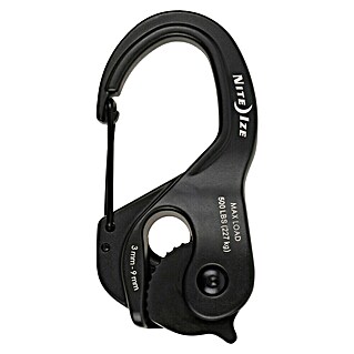 Nite Ize Seilspanner CamJam XT (Länge: 22,8 mm, Schwarz)