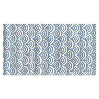 Bodenschutzmatte Porcelain (B x L: 65 cm x 2 m, PVC, Blau)