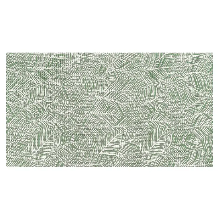 D-c-fix Bodenmatte Meterware Floor Comfort - Calathea, Breite: 65 cm - Grünes Blattmuster-Textil mit weißen Akzenten. Dekorativer Stoff für Möbel, Vorhänge oder Kissenbezüge mit tropischem Flair.