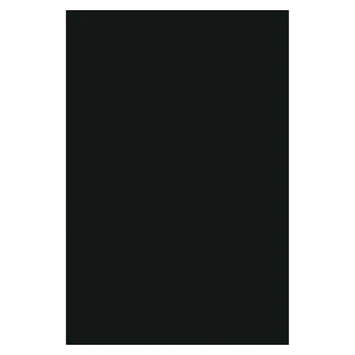 MDF-Platte Fixmaß - Schwarz, 1.398 x 1.033 x 10 mm - Ein schlichter, schwarzer Hintergrund bietet eine minimalistische Leinwand. Ideal für Produktpräsentationen oder als neutrale Basis für Text.