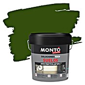 Montó Pintura para suelos Expresa (Verde, 4 l, Semimate)