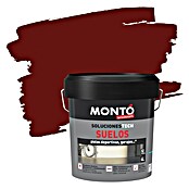 Montó Pintura para suelos Expresa (Rojo, 4 l, Semimate)