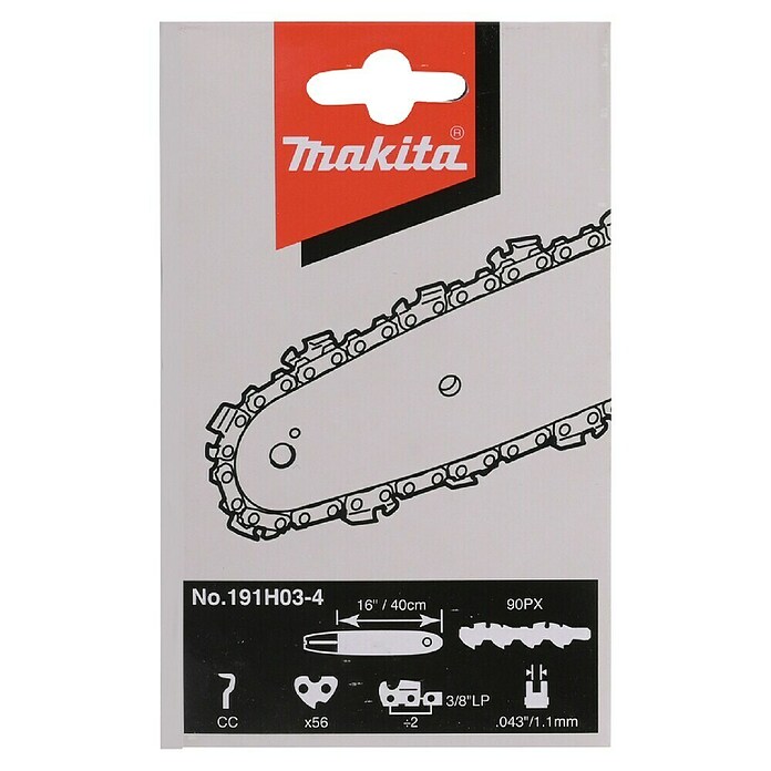 Makita Zaagketting 191H03-4 (Passend bij: DUC407) | BAUHAUS