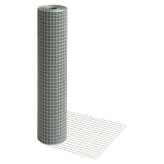 Gabiona Drahtgitter (1 200 x 100 cm, Silber, Verzinkt) | BAUHAUS