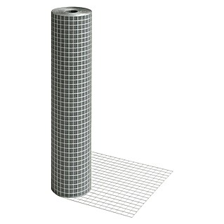 Gabiona Drahtgitter (1 200 x 100 cm, Silber, Verzinkt)