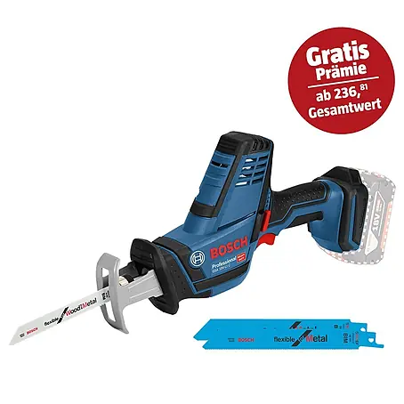 Bosch Professional AMPShare 18V Akku-Säbelsäge GSA 18 V-LI C L-Boxx