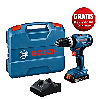 Bosch Professional AMPShare 18V Akku-Schlagbohrschrauber GSB 18V-45 (18 V, 1 Akku, 2 Ah)
