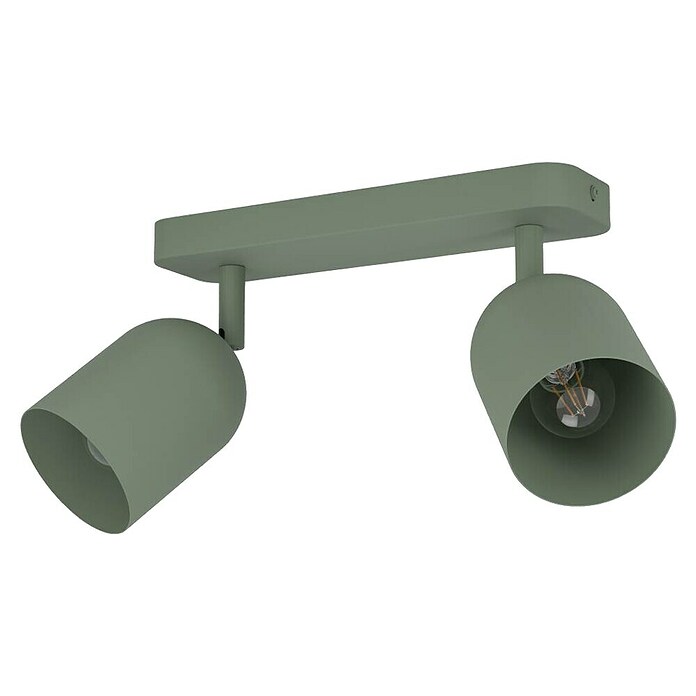 Eglo Led-wandspot Tilston 2-voudig (l x b x h: 28 x 8 x 20,5 cm, Groen) | BAUHAUS