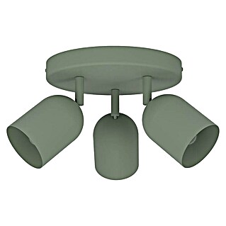 Eglo Tilston Plafondspot 3-voudig (Groen, Diameter: 25 cm)